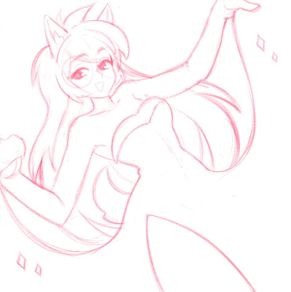 Jade Harley illustration for Viz Media / HICU