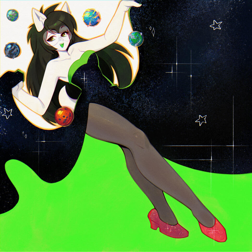 Jade Harley illustration for Viz Media / HICU